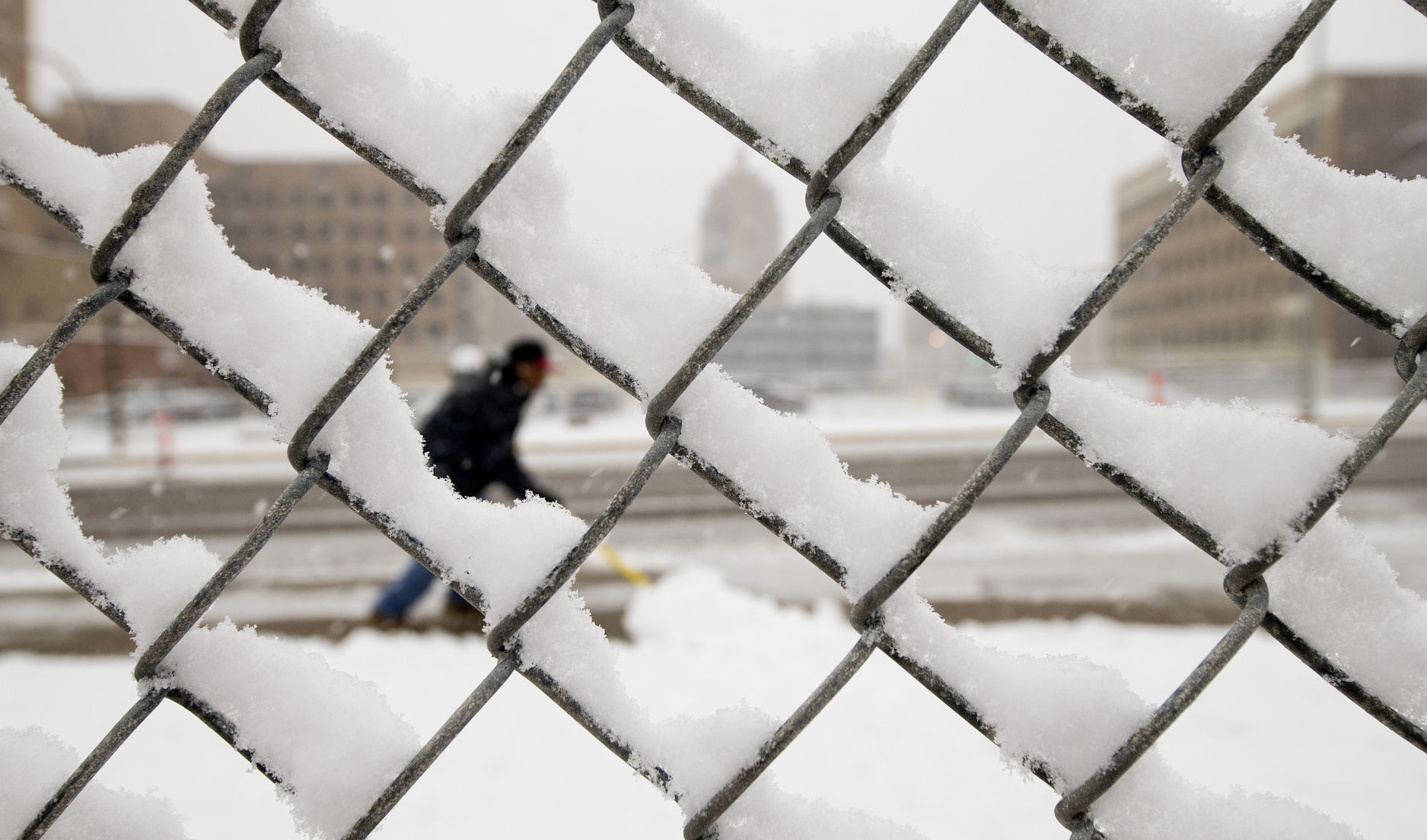 Spring snowstorm